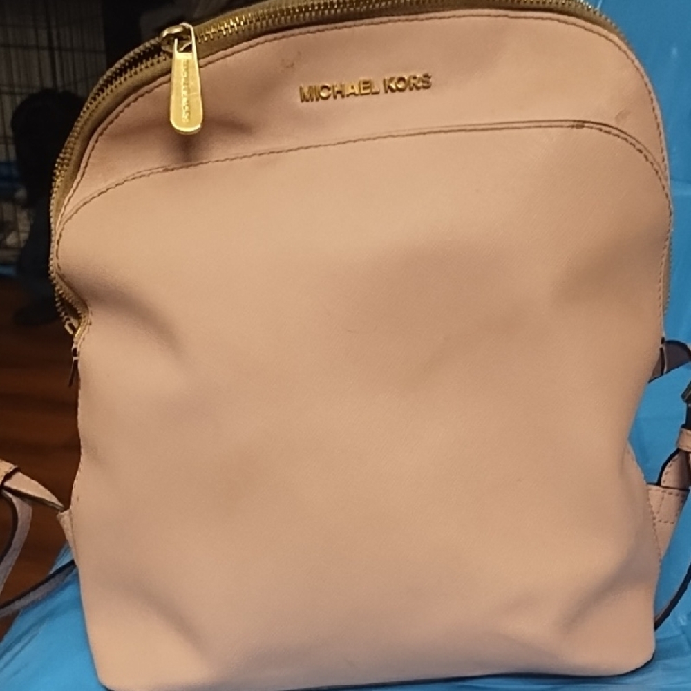 Michael Kors Blush Pink Backpack